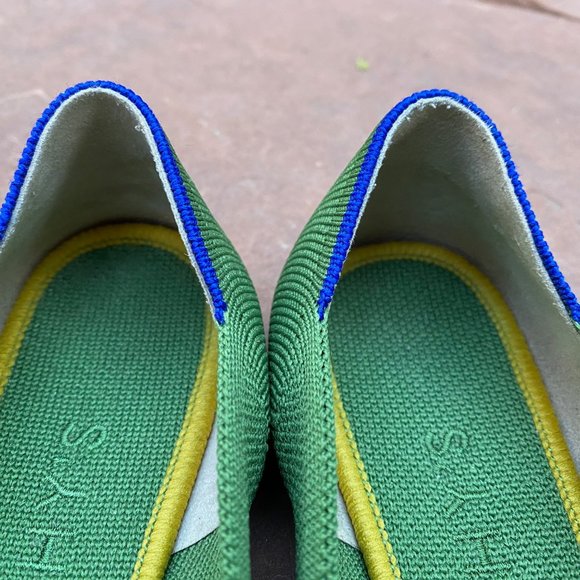 Rothy's  |  The Point  |  Green  |  Women's 7.5 - Picture 3 of 10